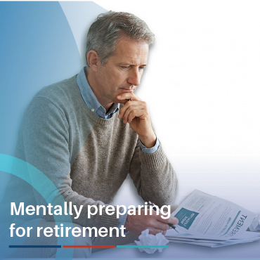 Man reflecting on retirement planning for a Platinum Health Employee Assistance Programme article about mentally preparing for retirement.