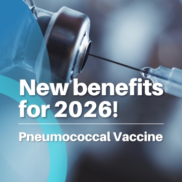 Pneumococcal vaccine syringe and vial representing updated vaccination benefits for 2026