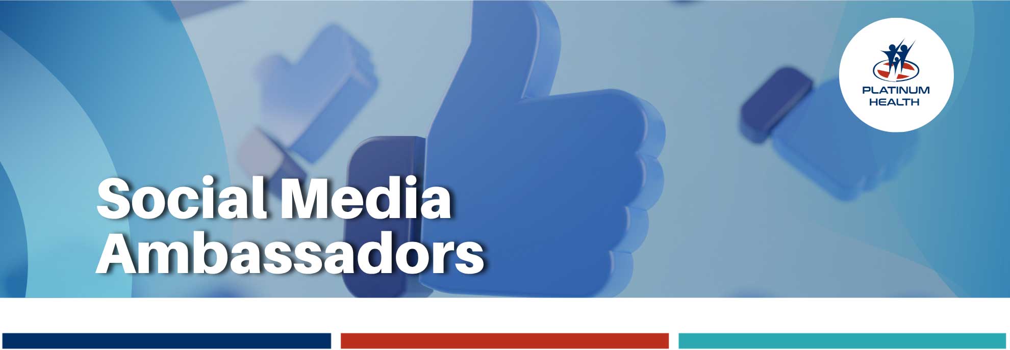 Platinum Health Social Media Ambassadors campaign banner