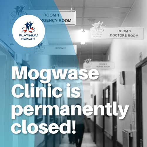 Mogwase Clinic permanently closed – Platinum Health