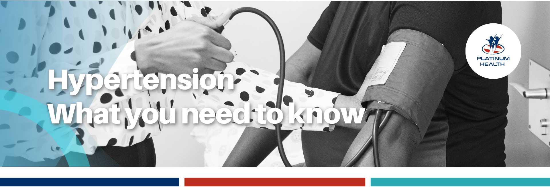 Healthcare professional checking a patient's blood pressure for hypertension awareness campaign