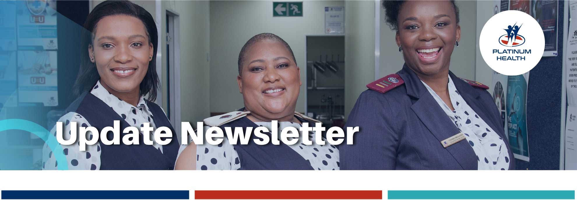 Platinum Health Update Newsletter featuring healthcare professional